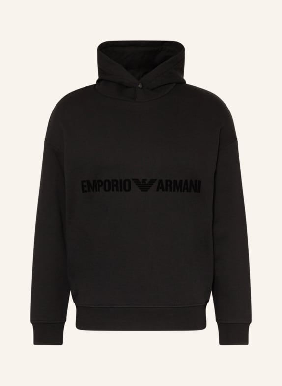 EMPORIO ARMANI Hoodie SCHWARZ