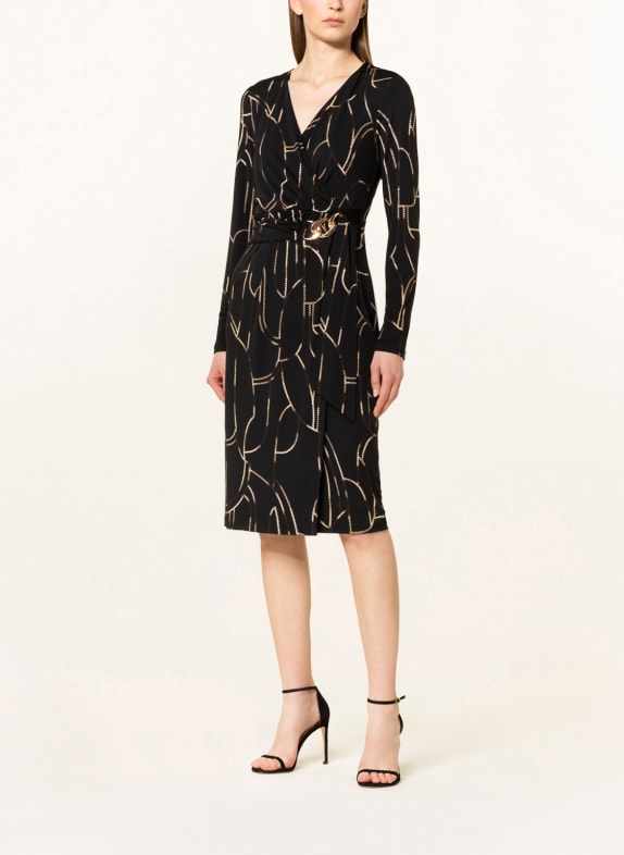Joseph Ribkoff Jerseykleid in Wickeloptik