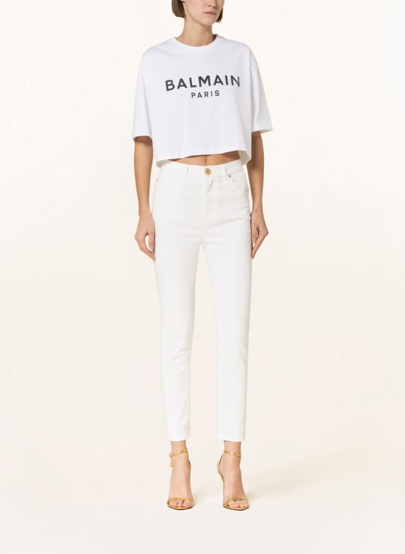 BALMAIN Cropped shirt