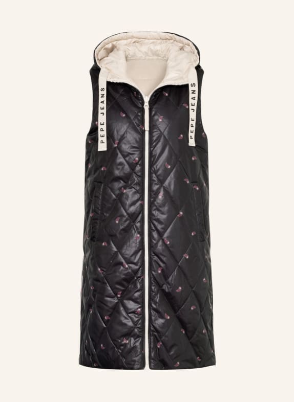 Pepe Jeans Quilted vest reversible