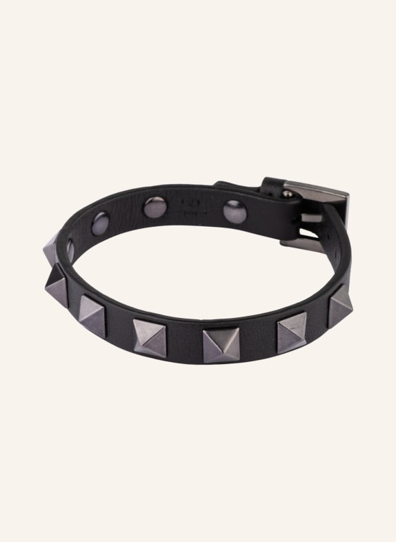 VALENTINO GARAVANI Leather bracelet ROCKSTUD