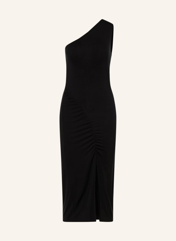 MIRYAM One-shoulder dress BLACK