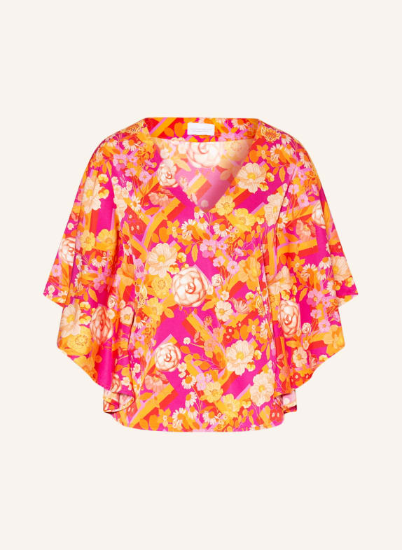 MUCHO GUSTO Shirt blouse TORTOLI PINK/ ORANGE/ PINK