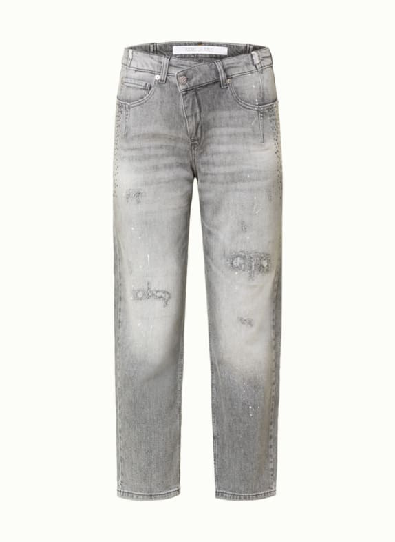 MAC Straight jeans CRISS CROSS with decorative gems