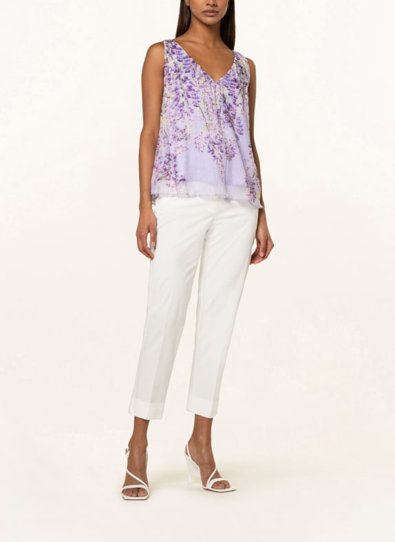 MARC CAIN Blouse top with glitter thread