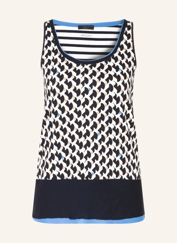 MARC CAIN Top with frills