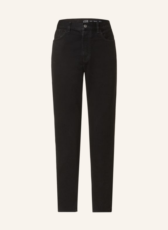 COS Jeans Regular Fit 002 09-090 BLACK DARK OVERDYE BLACK