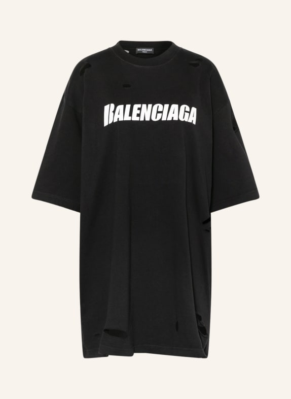 BALENCIAGA Oversized-Shirt SCHWARZ
