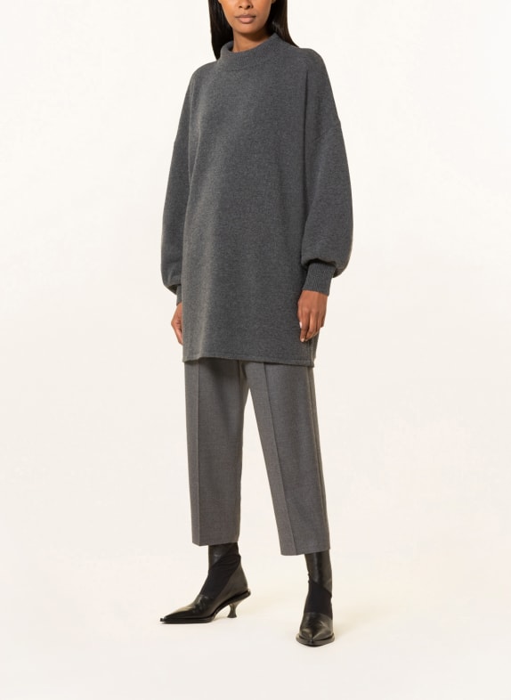 by Aylin Koenig Knit dress FILINE made of merino wool and with cashmere DARK GRAY