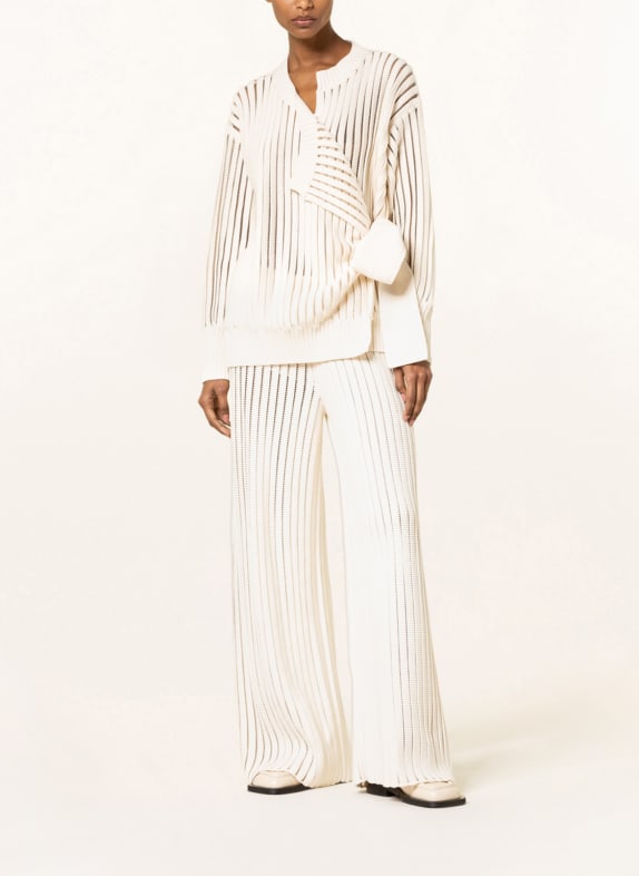 FABIANA FILIPPI gebreide broek WIT