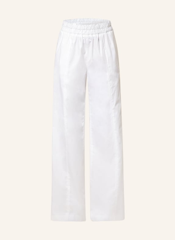 FABIANA FILIPPI Wide leg trousers WHITE