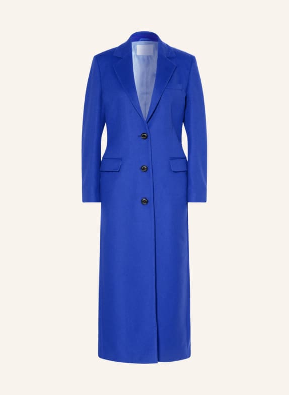 VIKY RADER STUDIO Wool coat JULIA with cashmere BLUE