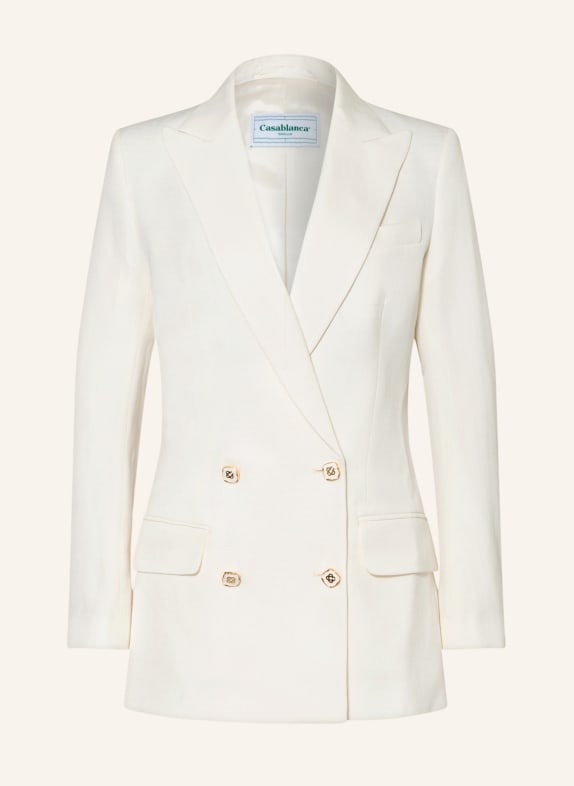 Casablanca Blazer with silk WHITE