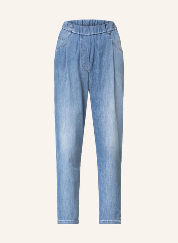 BRUNELLO CUCINELLI 7/8 jeans C8324 SOFT BLUE DENIM
