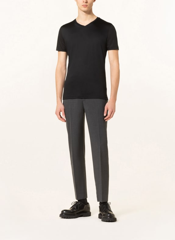 van Laack T-shirt PIUS ZWART