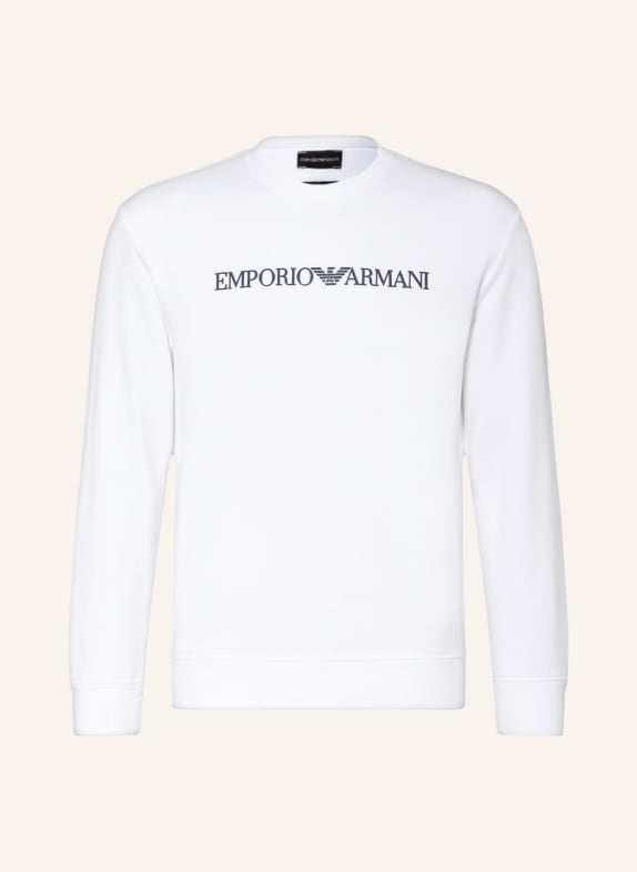 EMPORIO ARMANI Sweatshirt WEISS
