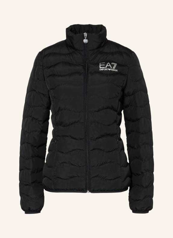EA7 EMPORIO ARMANI Quilted jacket BLACK