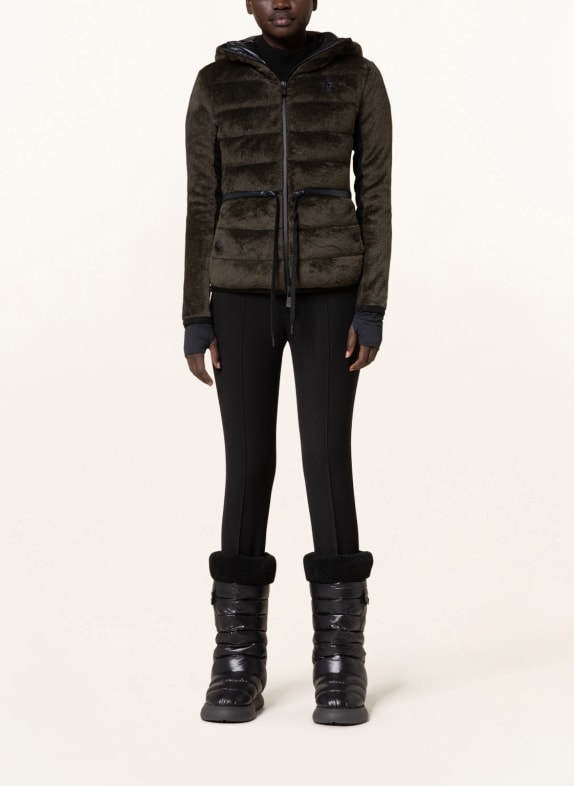 MONCLER GRENOBLE Hybrydowa kurtka puchowa