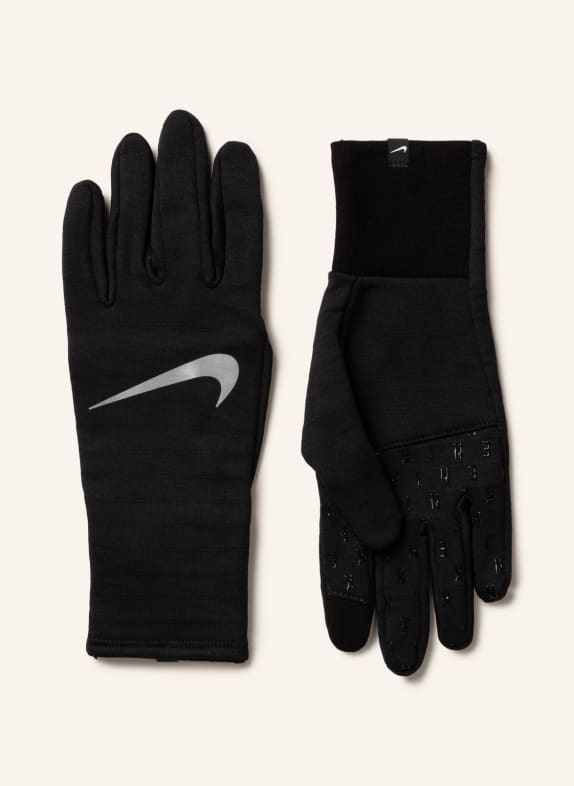 Nike Rękawiczki sportowe THERMA-FIT SPHERE 4.0 z funkcją obsługi ekranów dotykowych CZARNY