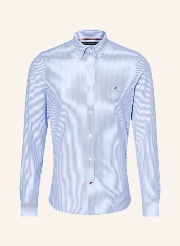 TOMMY HILFIGER Strickhemd Slim Fit