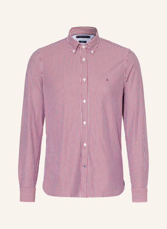 TOMMY HILFIGER Strickhemd Slim Fit