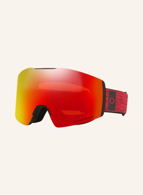 OAKLEY Ski goggles FALL LINE BLACK/ RED