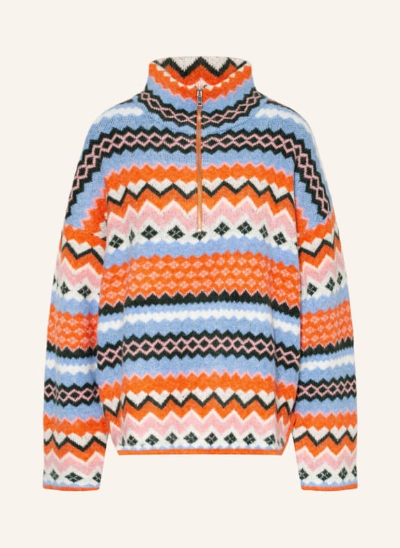 EDITED Half-zip sweater WAIDA