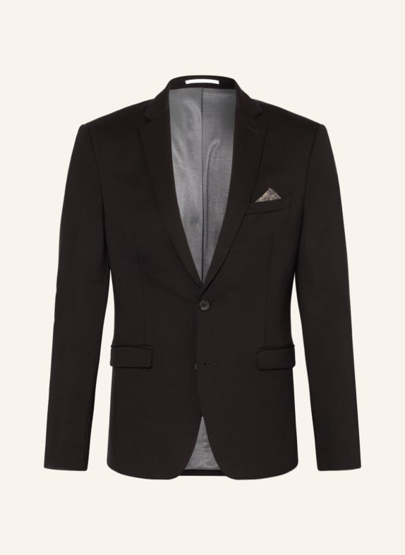 PAUL Suit jacket slim fit in jersey 790 BLACK