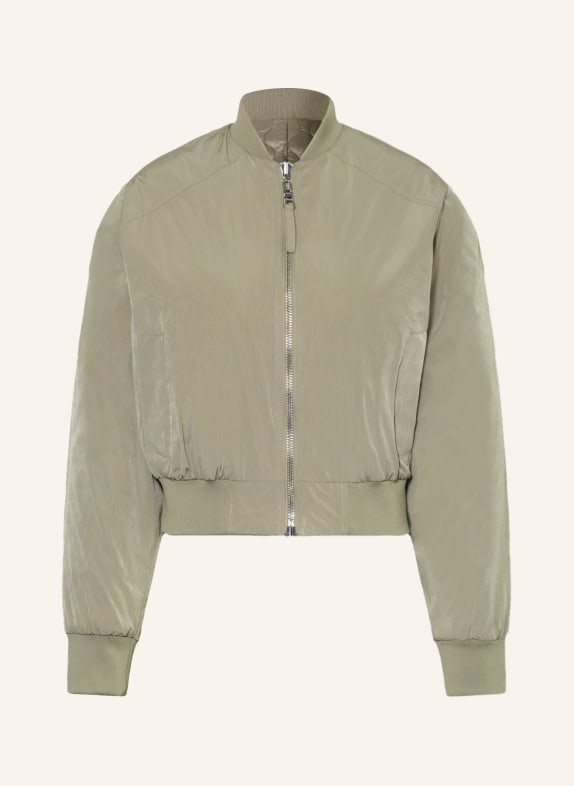 BLONDE No.8 Bomber jacket PONZA reversible LIGHT GREEN