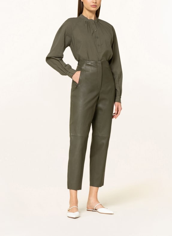 RIANI 7/8-Hose aus Leder