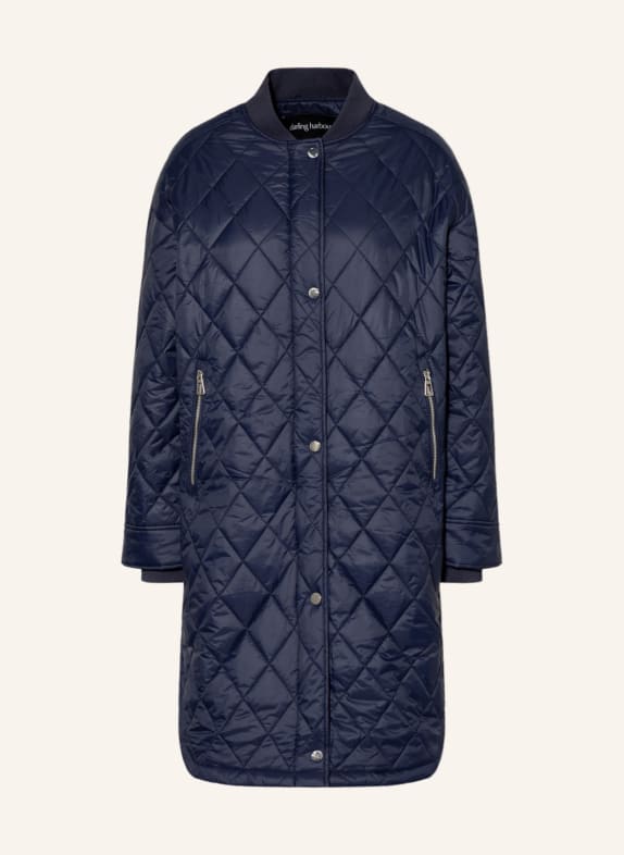 darling harbour Quilted coat NAVY