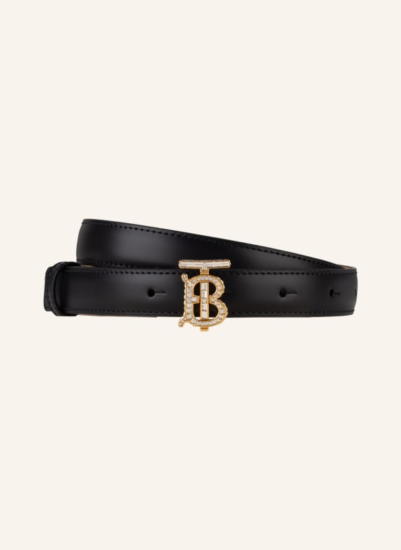 BURBERRY Pasek skórzany