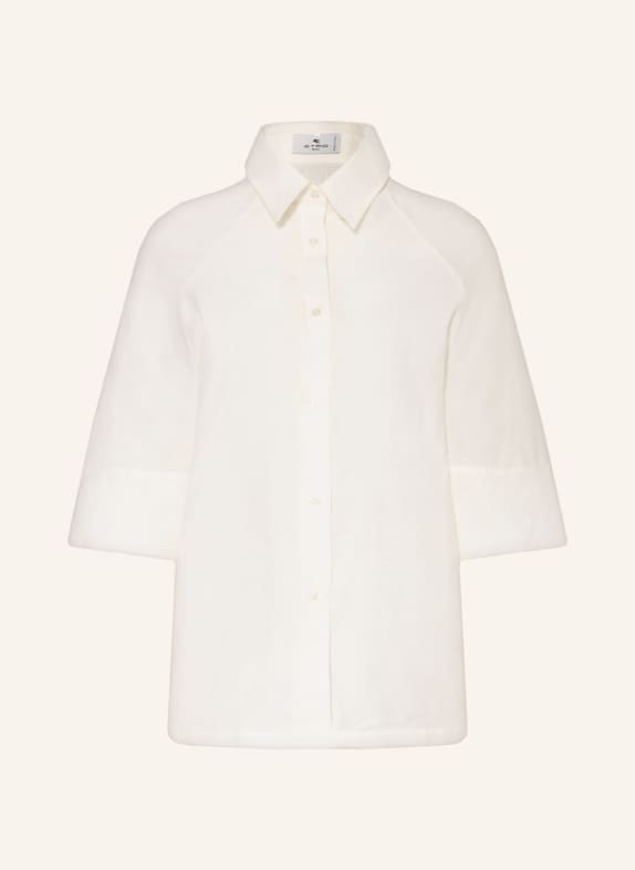 ETRO Shirt blouse with 3/4 sleeves WHITE