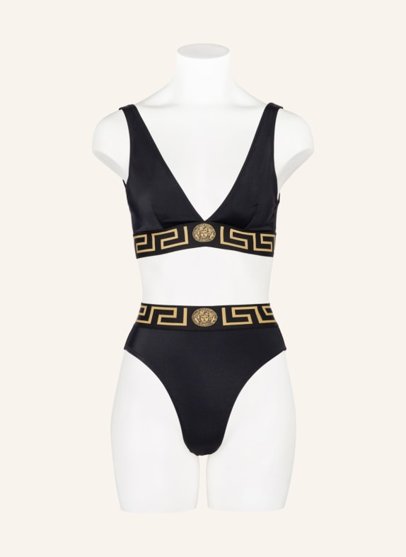 VERSACE High waist bikini bottoms