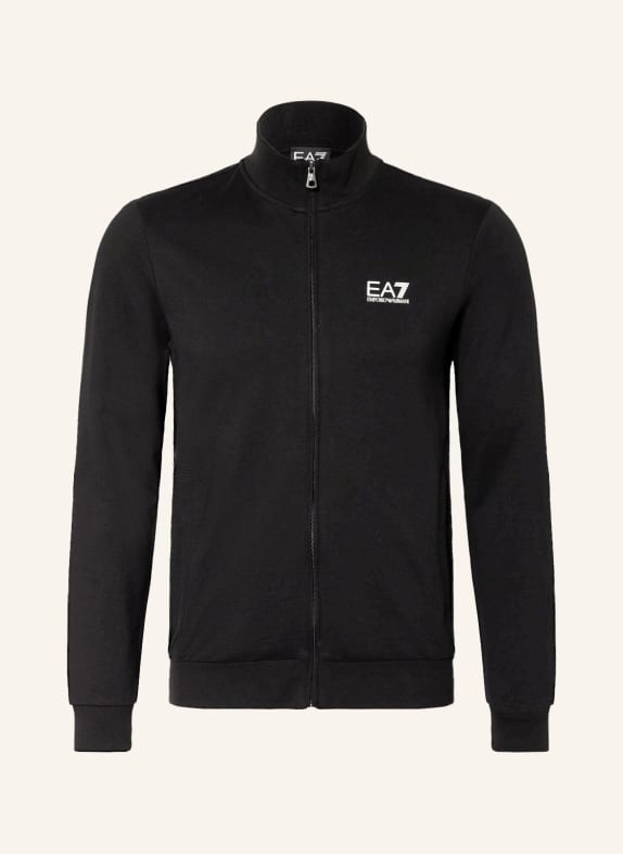 EA7 EMPORIO ARMANI Sweat jacket BLACK
