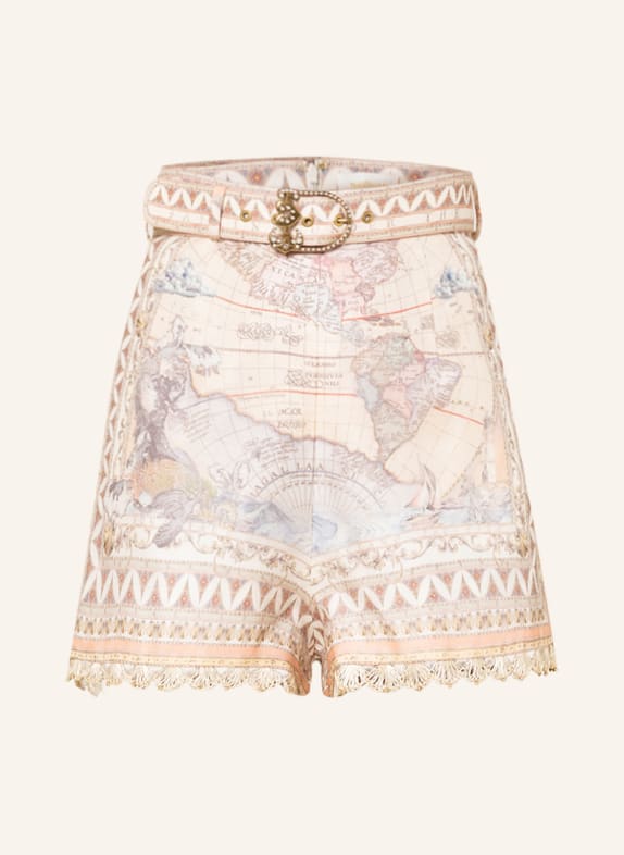 ZIMMERMANN Shorts HIGH TIDE mit Leinen und Seide