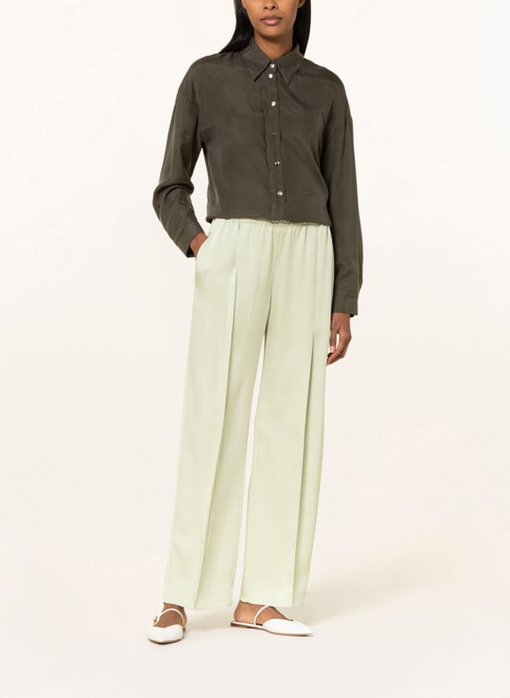 VINCE Wide leg trousers in satin