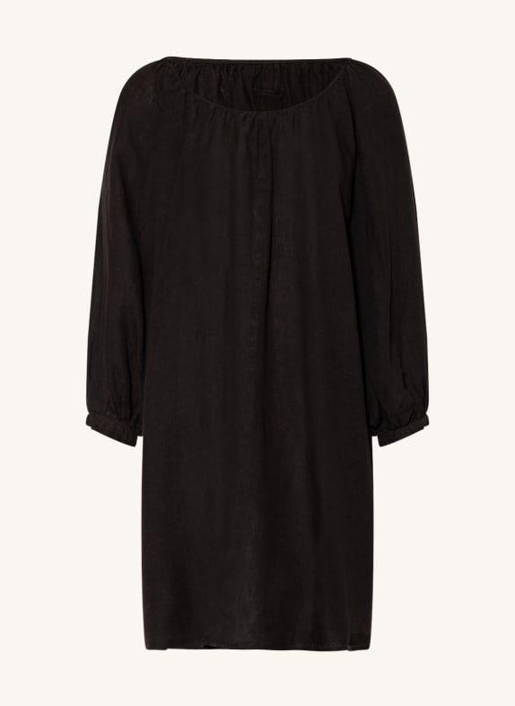 120%lino Linen dress BLACK