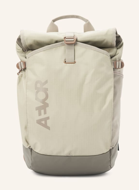 AEVOR Backpack ROLL PACK 20 l with laptop compartment KHAKI