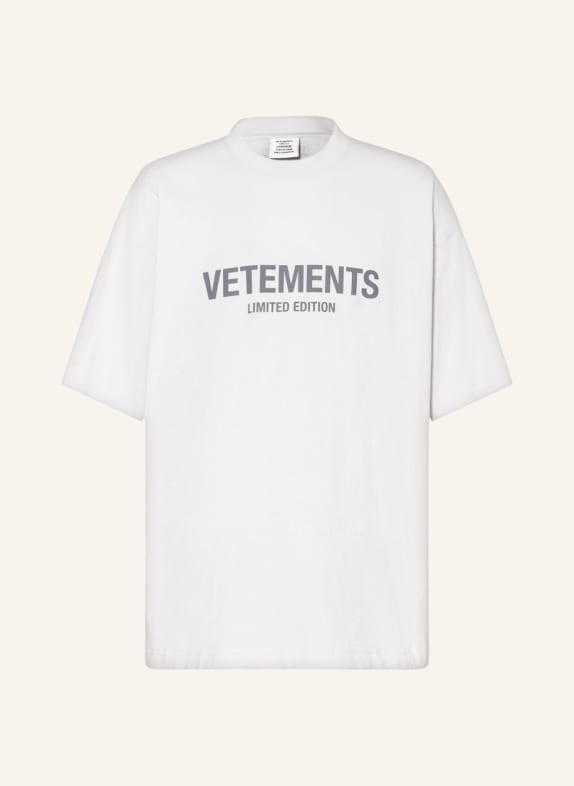 VETEMENTS T-Shirt HELLGRAU