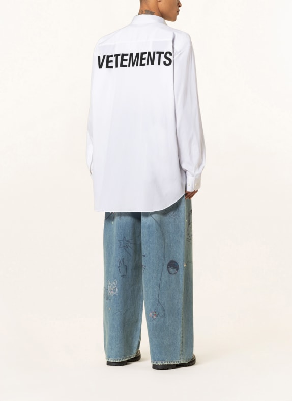 VETEMENTS Oversized-Hemd Comfort Fit