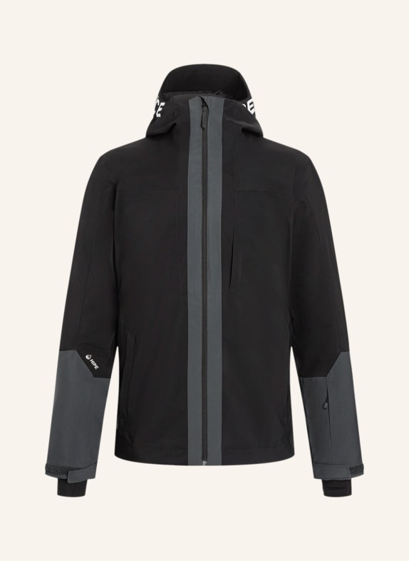 Peak Performance Ski jacket RIDER BLACK/ GRAY