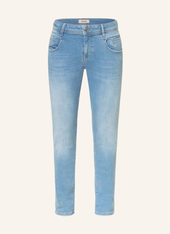 MOS MOSH Skinny Jeans NELLY mit Nieten 401 BLUE