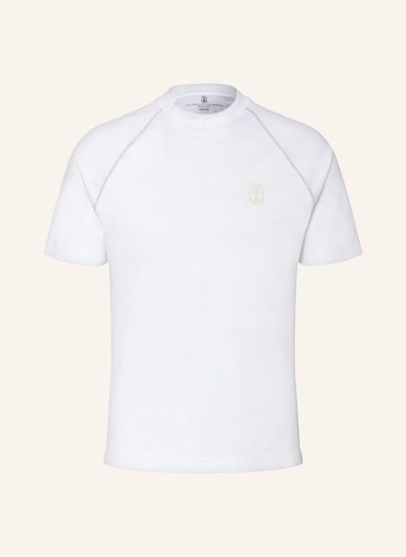 BRUNELLO CUCINELLI T-shirt BIAŁY