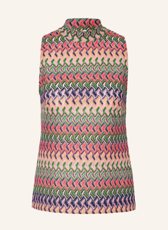 Ana Alcazar Knit top with glitter thread