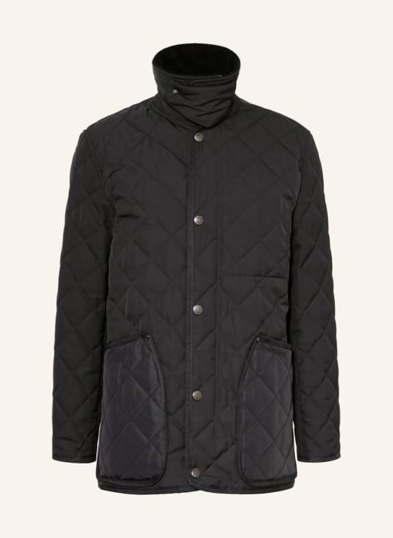 BURBERRY Quilted jacket LANFORD BLACK