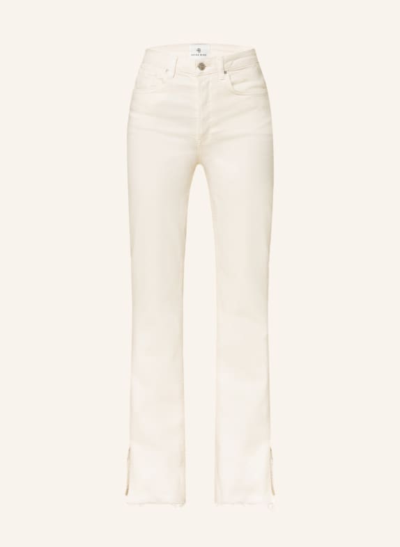 ANINE BING Bootcut Jeans ROXANNE WHITE WHITE
