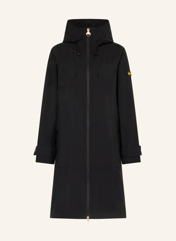 BARBOUR INTERNATIONAL Raincoat WHITLOCK BLACK