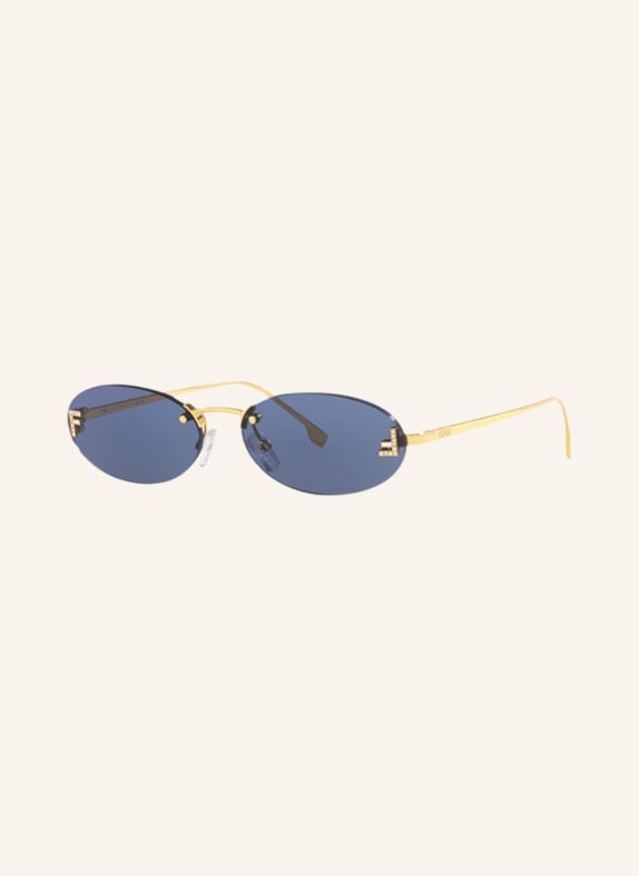 FENDI Sunglasses FN000647 2390B1 - GOLD/ BLUE