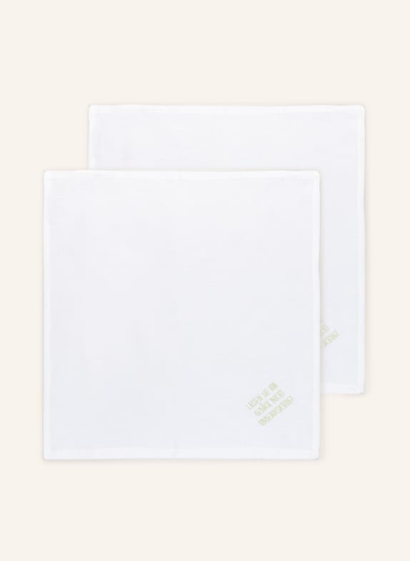 MyNapkin Set of 2 cloth napkins with linen
